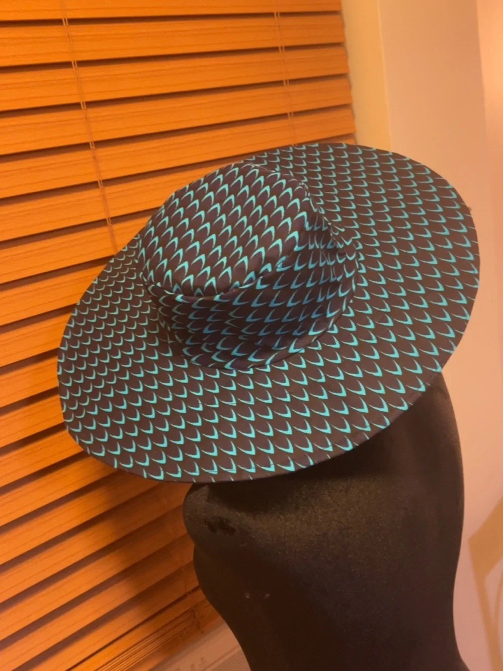K-K Vogues African Print Bucket Hat – Wax Style – New